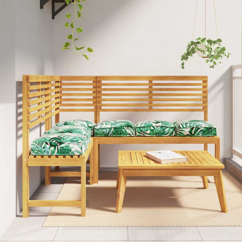 Poduszka Liść 6 pcs Wzór liścia 40 x 40 x 8 cm Materiał Oxford