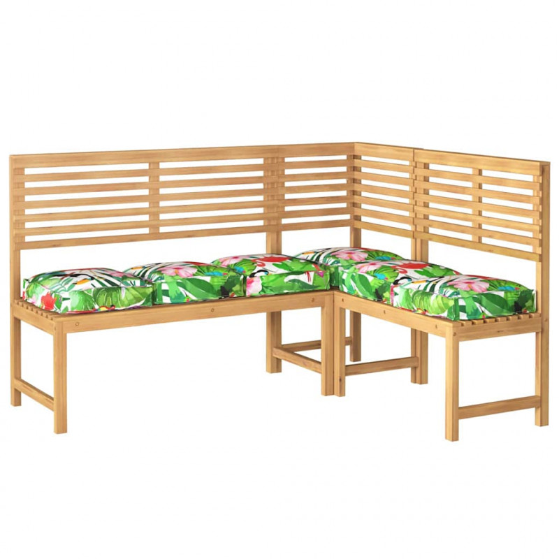 Poduszka 6 pcs Wielokolorowe 40 x 40 x 8 cm Materiał Oxford