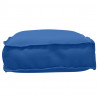 Poduszka Niebieski królewski 60 x 40 x 8 cm Materiał Oxford