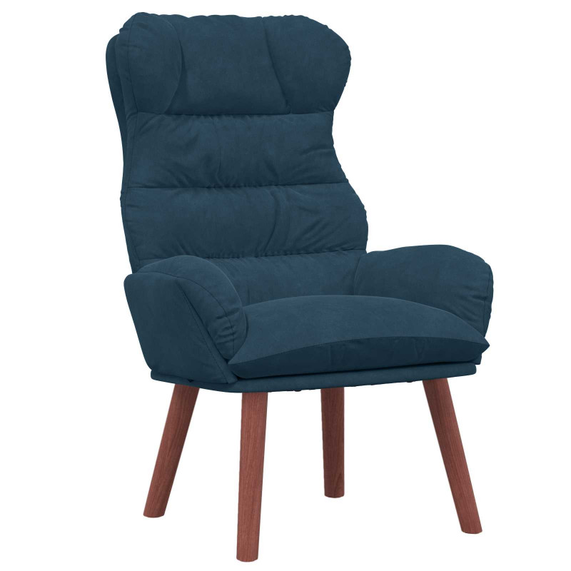 fotel Niebieski 69 x 74 x 93 cm Aksamit