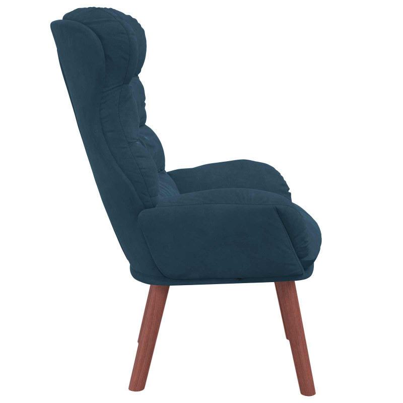 fotel Niebieski 69 x 74 x 93 cm Aksamit