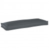 Poduszka Antracyt 110 x 40 x 8 cm Materiał Oxford