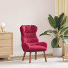 fotel Czerwone wino 69 x 74 x 93 cm Aksamit