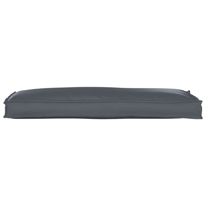 Poduszka Antracyt 110 x 40 x 8 cm Materiał Oxford