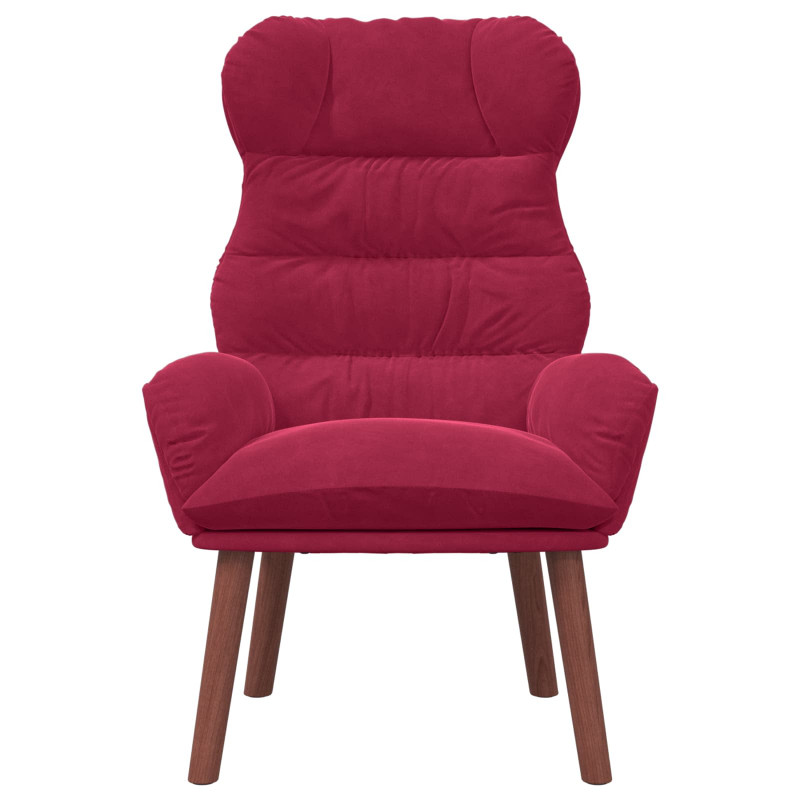 fotel Czerwone wino 69 x 74 x 93 cm Aksamit