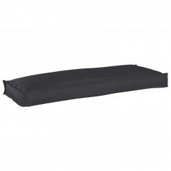 Poduszka Czarny 110 x 40 x 8 cm Materiał Oxford