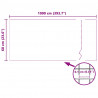 Siatka na owady Biały 60 x 1000 cm Włókno szklane