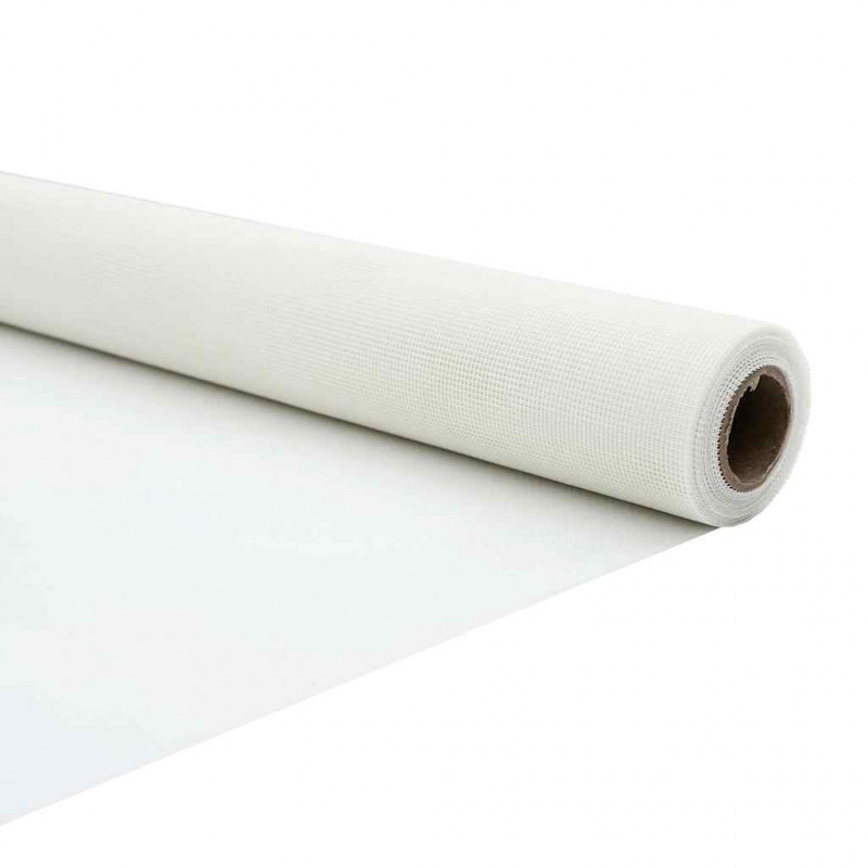 Siatka na owady Biały 60 x 2000 cm Włókno szklane