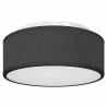 Lampa Sufitowa Z reflektorami Czarny 30 x 30 x 13,5 cm tkanina