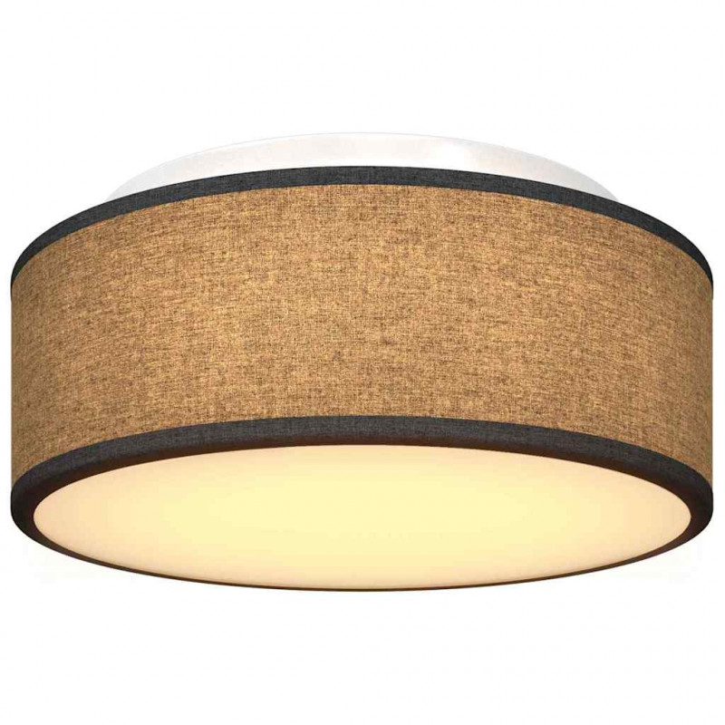 Lampa Sufitowa Z reflektorami Czarny 30 x 30 x 13,5 cm tkanina