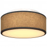 Lampa Sufitowa Z reflektorami Czarny 30 x 30 x 13,5 cm tkanina