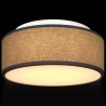 Lampa Sufitowa Z reflektorami Czarny 30 x 30 x 13,5 cm tkanina