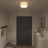 Lampa Sufitowa Z reflektorami Biały 30 x 30 x 13,5 cm tkanina