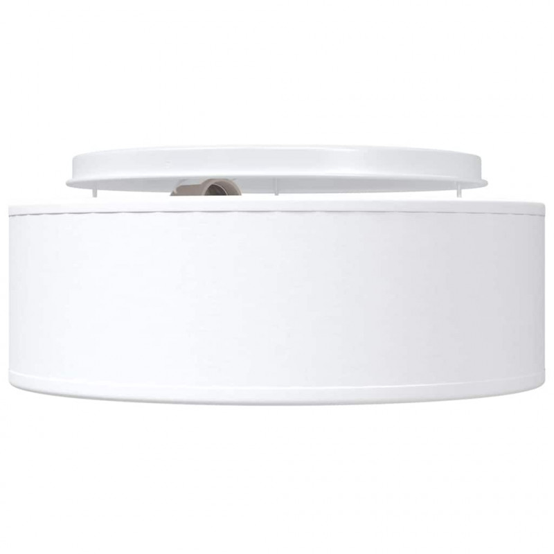 Lampa Sufitowa Z reflektorami Biały 30 x 30 x 13,5 cm tkanina