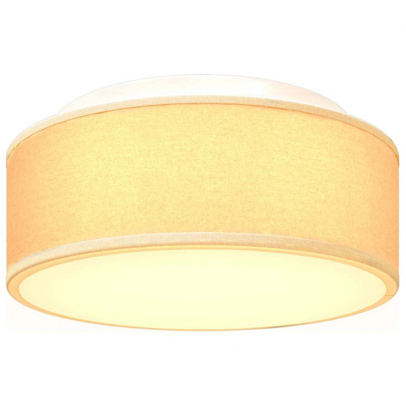 Lampa Sufitowa Z reflektorami Biały 30 x 30 x 13,5 cm tkanina