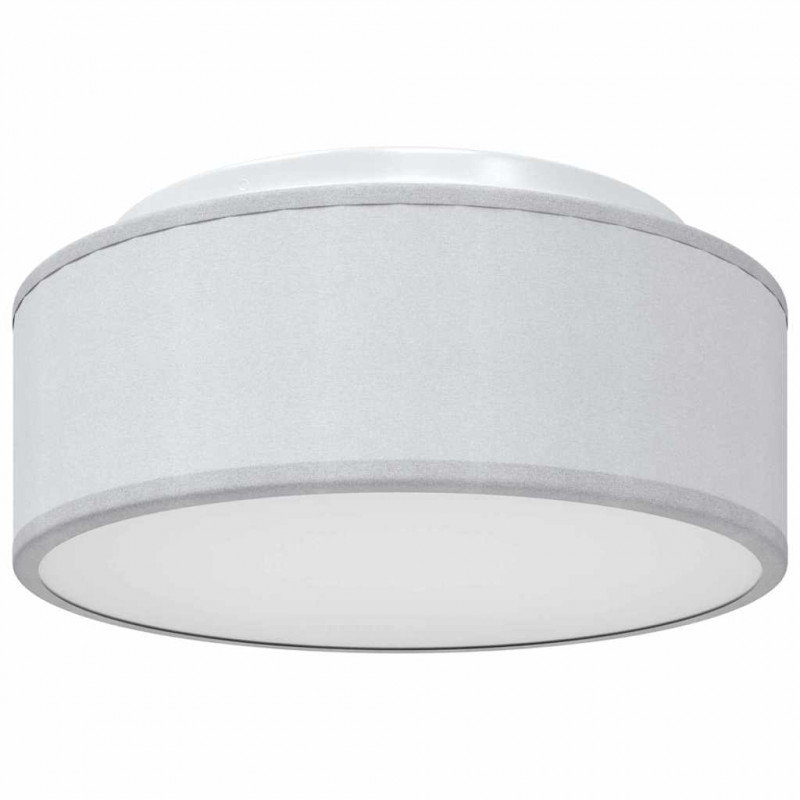 Lampa Sufitowa Z reflektorami Szary 30 x 30 x 13,5 cm tkanina