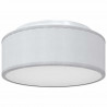 Lampa Sufitowa Z reflektorami Szary 30 x 30 x 13,5 cm tkanina