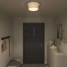 Lampa Sufitowa Z reflektorami Szary 30 x 30 x 13,5 cm tkanina