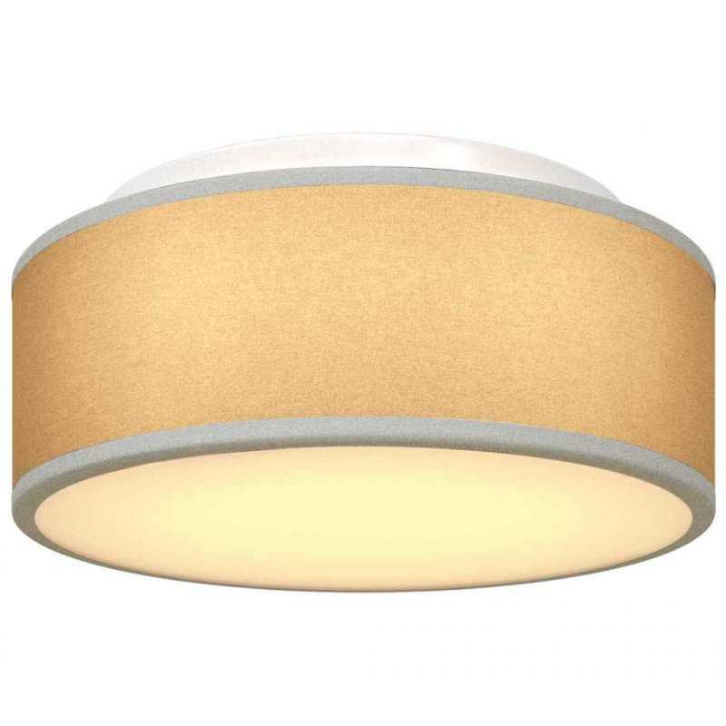 Lampa Sufitowa Z reflektorami Szary 30 x 30 x 13,5 cm tkanina