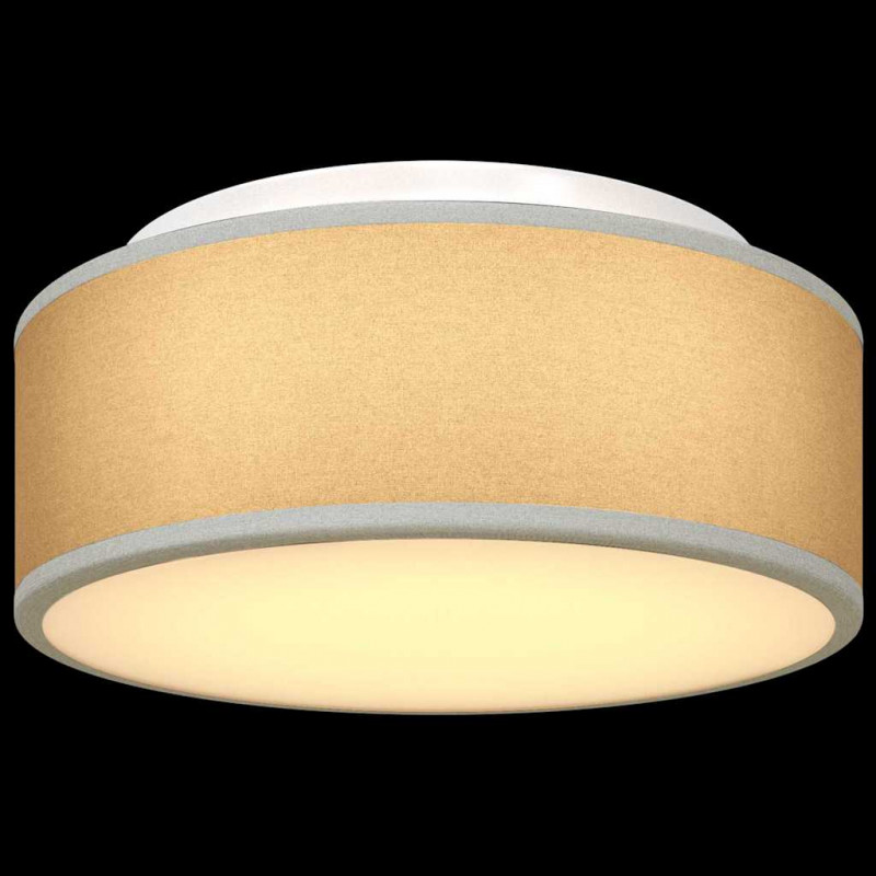 Lampa Sufitowa Z reflektorami Szary 30 x 30 x 13,5 cm tkanina