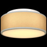 Lampa Sufitowa Z reflektorami Szary 30 x 30 x 13,5 cm tkanina