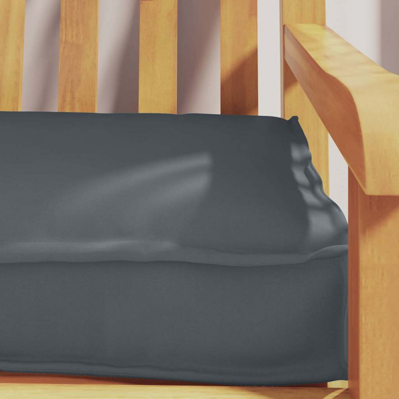 Poduszka na paletę Antracyt 180 x 40 x 8 cm Materiał Oxford