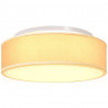 Lampa Sufitowa Z reflektorami Biały 38 x 38 x 13,5 cm tkanina
