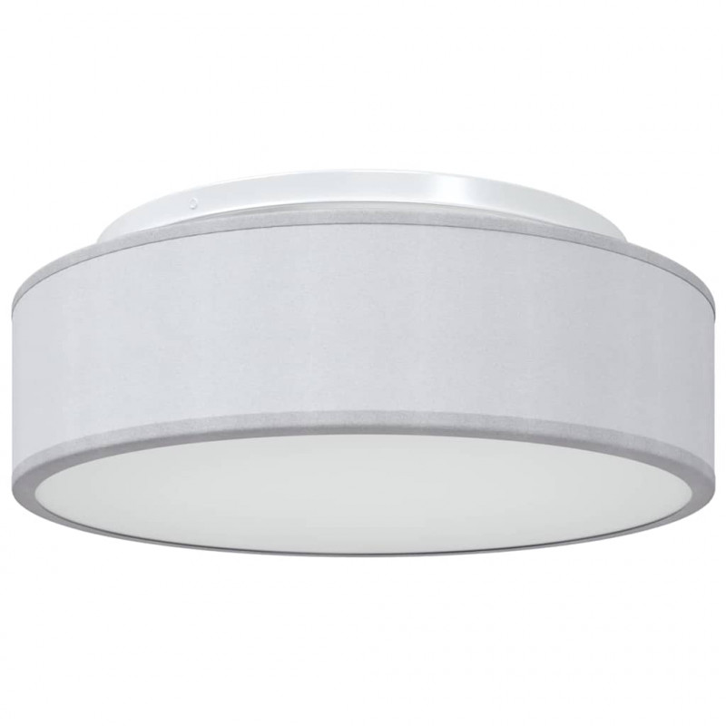 Lampa Sufitowa Z reflektorami Szary 38 x 38 x 13,5 cm tkanina