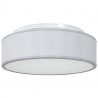 Lampa Sufitowa Z reflektorami Szary 38 x 38 x 13,5 cm tkanina