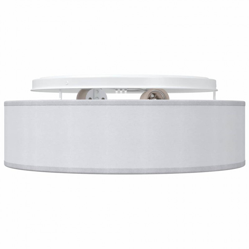 Lampa Sufitowa Z reflektorami Szary 38 x 38 x 13,5 cm tkanina