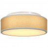 Lampa Sufitowa Z reflektorami Szary 38 x 38 x 13,5 cm tkanina