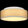 Lampa Sufitowa Z reflektorami Szary 38 x 38 x 13,5 cm tkanina