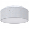 Lampa Sufitowa Z reflektorami Szary 30 x 30 x 13,5 cm tkanina