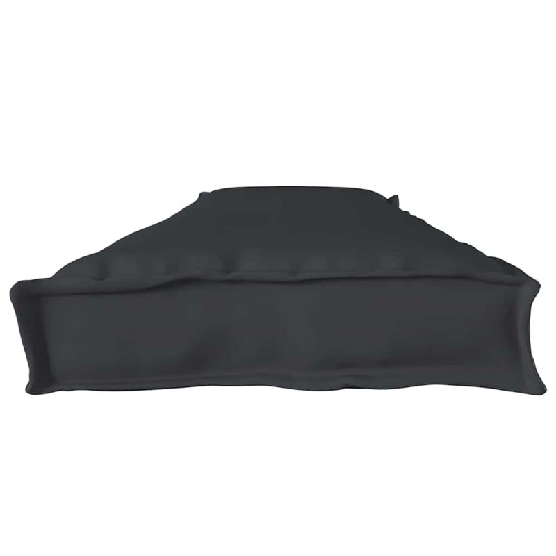 Poduszka na paletę Czarny 180 x 40 x 8 cm Materiał Oxford
