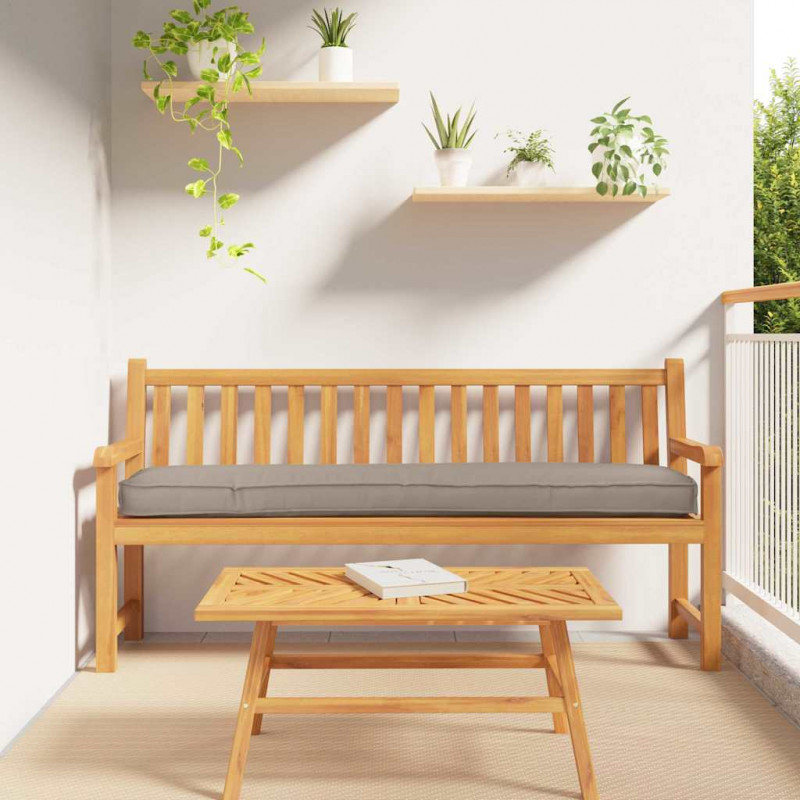 Poduszka na paletę Ciemnoszary 180 x 40 x 8 cm Materiał Oxford