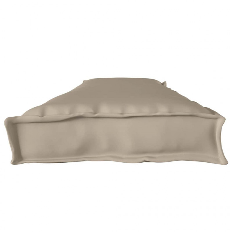 Poduszka na paletę Ciemnoszary 180 x 40 x 8 cm Materiał Oxford