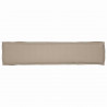 Poduszka na paletę Ciemnoszary 180 x 40 x 8 cm Materiał Oxford