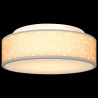 Lampa Sufitowa Z reflektorami Szary 38 x 38 x 13,5 cm tkanina