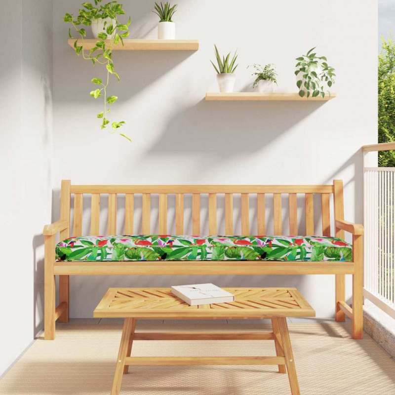 Poduszka na paletę Kwiatowy Tropikalna dżungla 180 x 40 x 8 cm