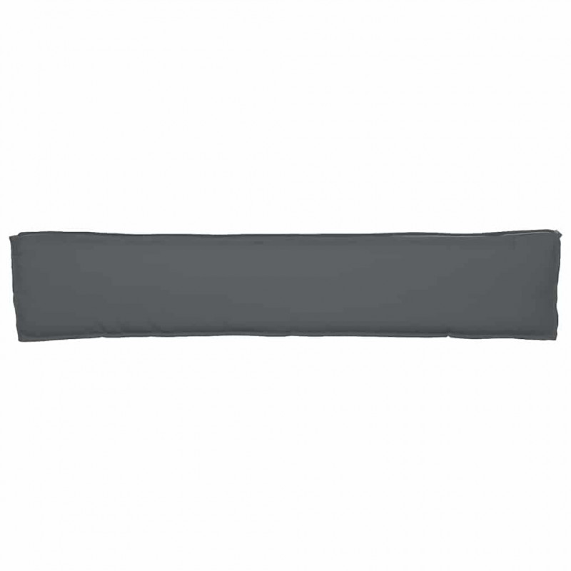 Poduszka na paletę Antracyt 200 x 40 x 8 cm Materiał Oxford