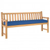 Poduszka na paletę Niebieski królewski 200 x 40 x 8 cm