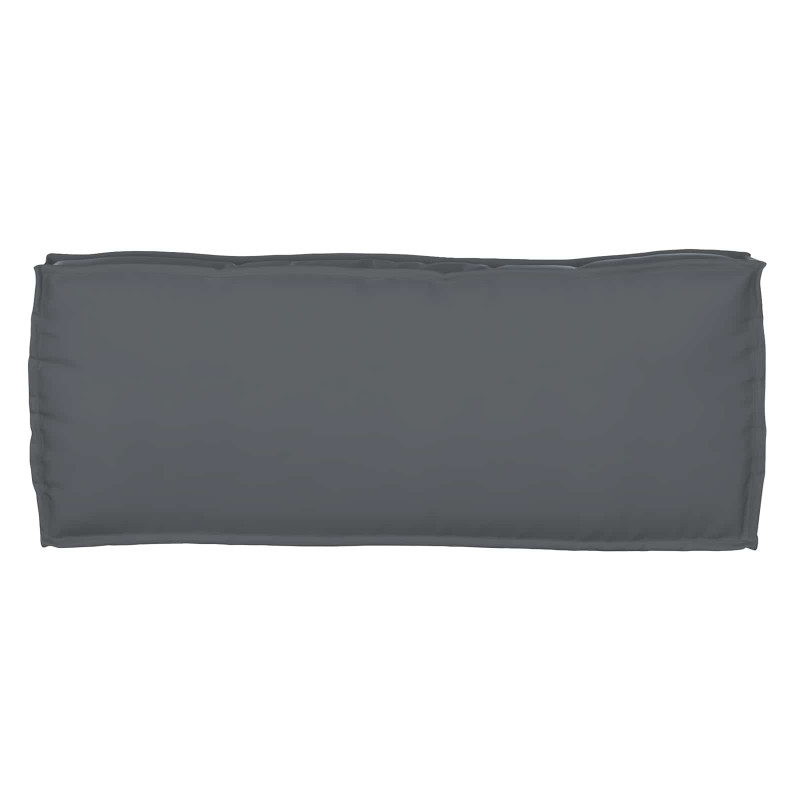 Zestaw poduszek na paletę 2 pcs Antracyt 100 x 40 x 8 cm