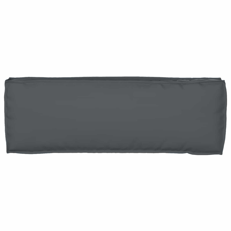 Zestaw poduszek na paletę 2 pcs Antracyt 120 x 40 x 8 cm