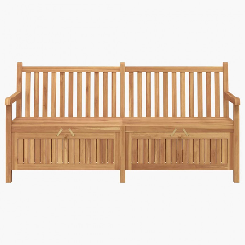 ławka z drzwiami Brązowy 180 x 60 x 90 cm Lite drewno teakowe
