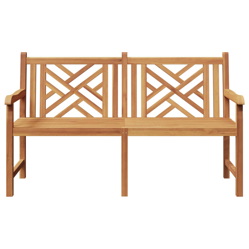 ławka Brązowy 150 x 60 x 90 cm Lite drewno teakowe