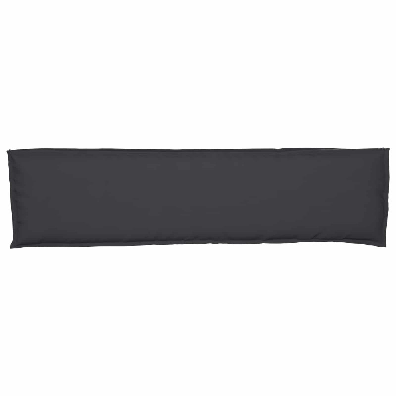 Zestaw poduszek na paletę 2 pcs Czarny 150 x 40 x 8 cm