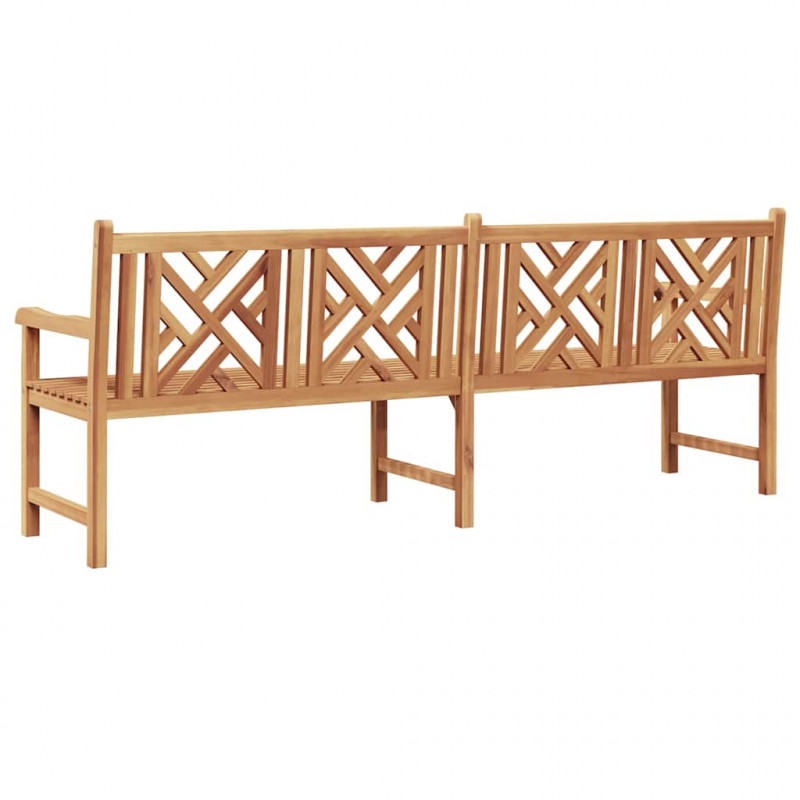 ławka Brązowy 228 x 60 x 90 cm Lite drewno teakowe