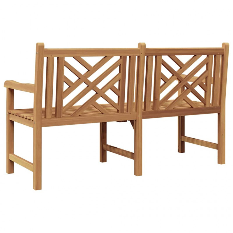 ławka Brązowy 150 x 60 x 90 cm Lite drewno teakowe