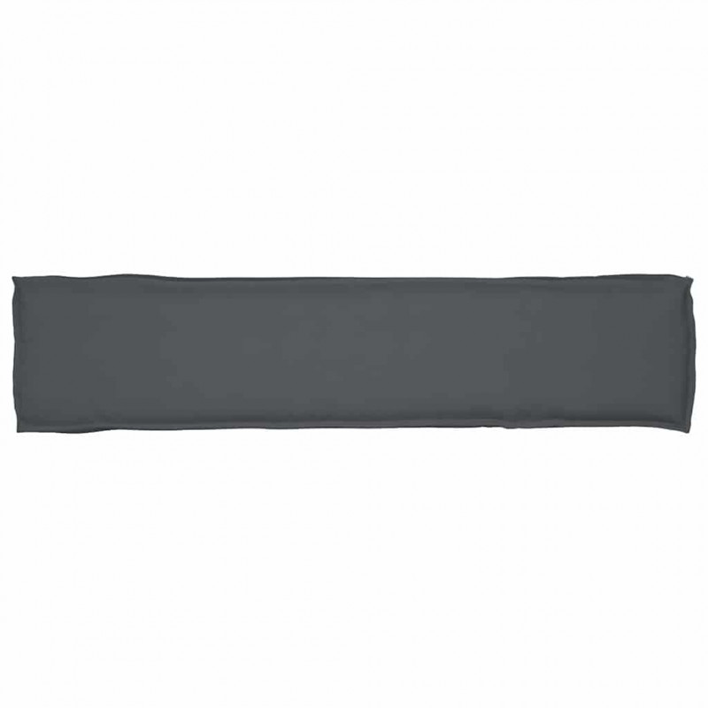 Zestaw poduszek na paletę 2 pcs Antracyt 180 x 40 x 8 cm