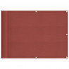 Parawan balkonowy terakota 75x800 cm 100% poliester Oxford